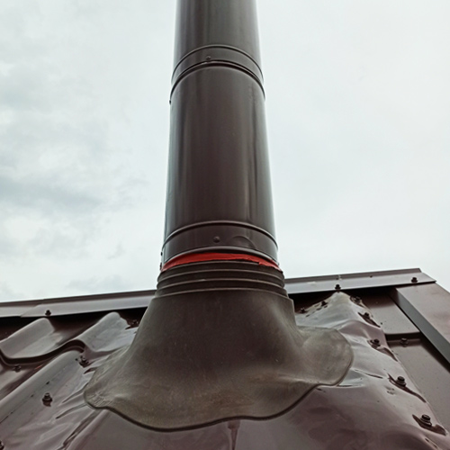   Монтаж печи-камина Мета Енисей-2 (миниатюра)